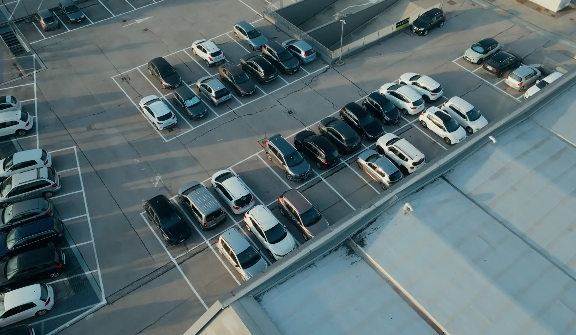 Open-air car park