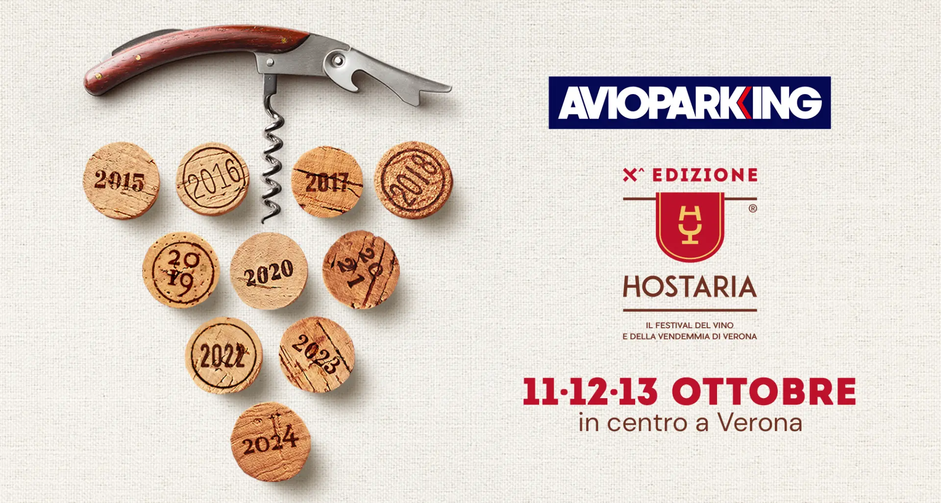 AVIOPARKING will be the main sponsor of HOSTARIA