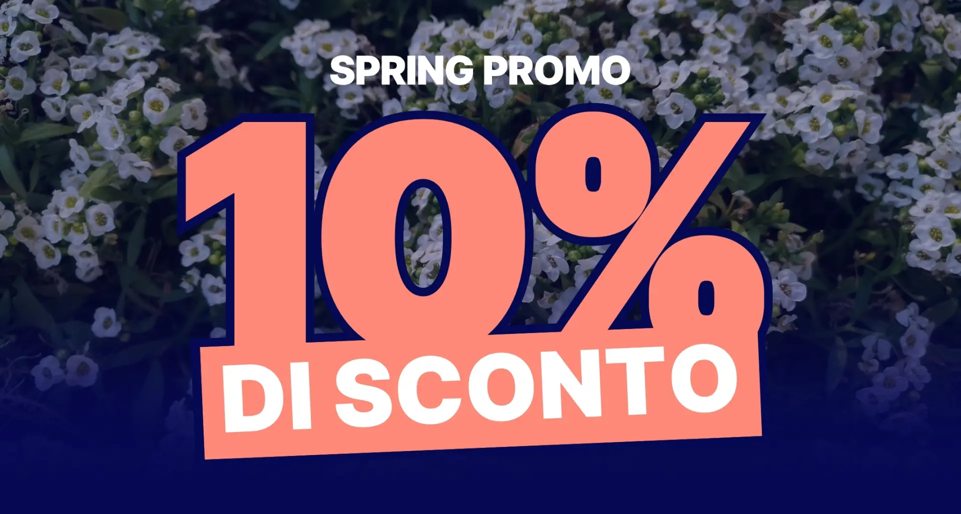 Spring Promo: Your spring takes off with 10% off!