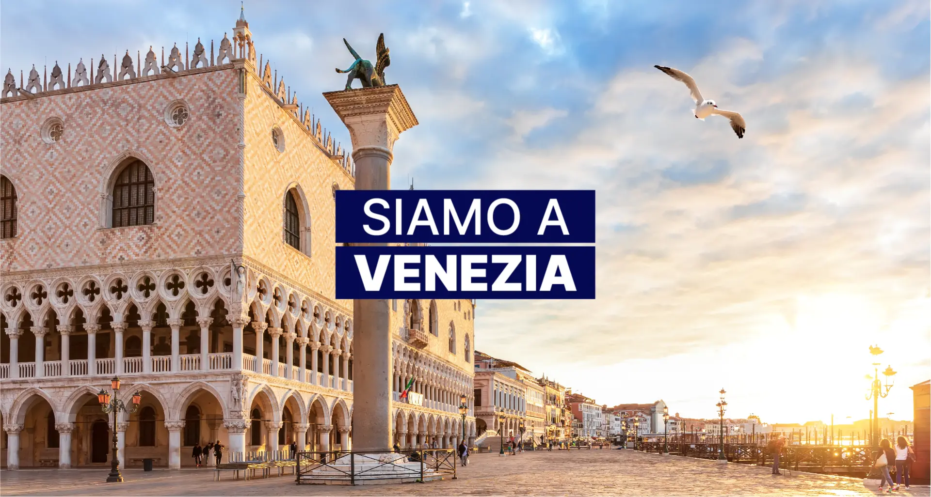 VENEZIA HERE WE ARE.
