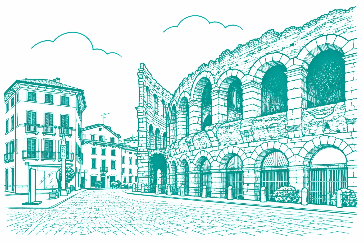 Verona Airport Parking Villafranca Valerio Catullo (VRN): convenient, secure and economical